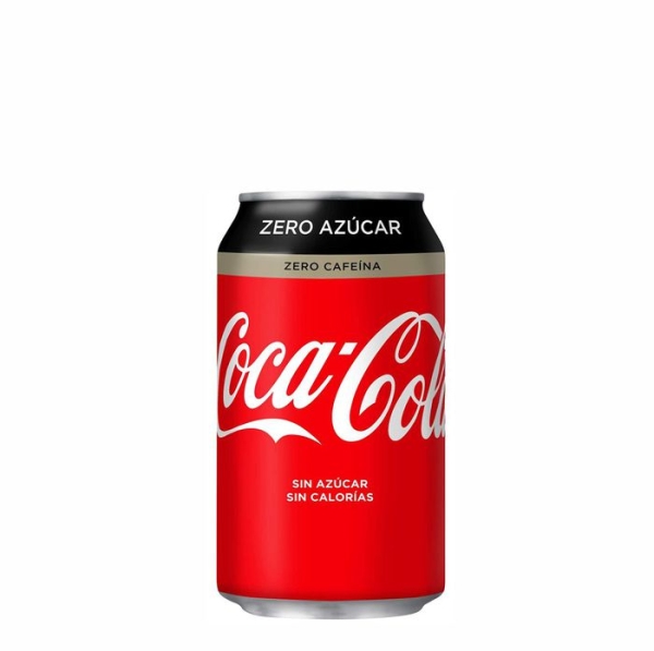 COCA COLA ZERO ZERO 33CL. LATA (24)