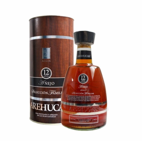 RON AREHUCAS AÑEJO 12 AÑOS 70CL.
