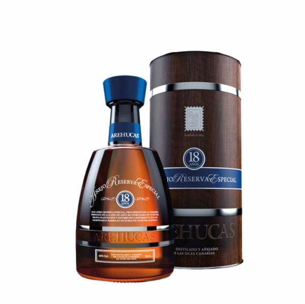 RON AREHUCAS AÑEJO 18 AÑOS 70CL.