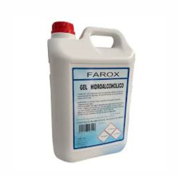 GEL HIDROALCOHOLICO FAROX 5L.
