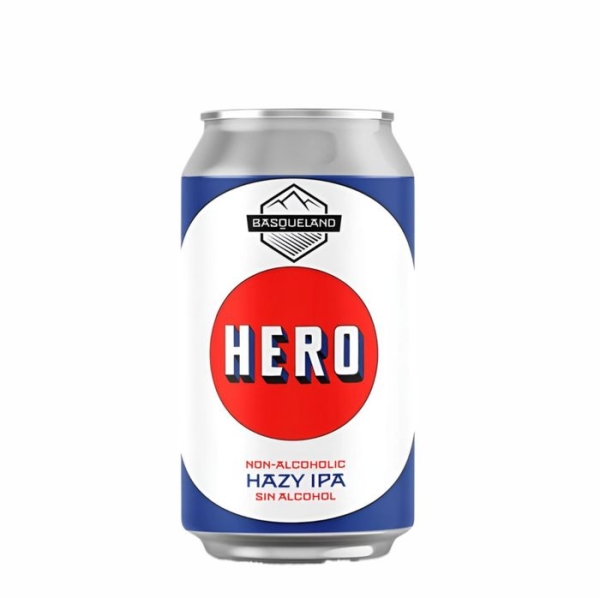 BASQUELAND HERO LATA 33CL. (24)