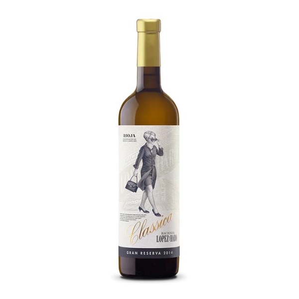 HLH CLASSICA BLANCO GRAN RESERVA 2014 75CL. (6)
